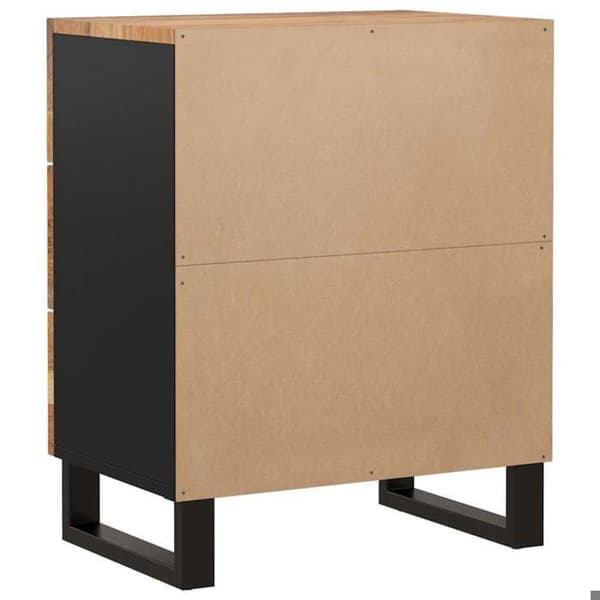Maison Exclusive - Natbord 50x33x62cm Solid akacietræ og ingeniørtræ