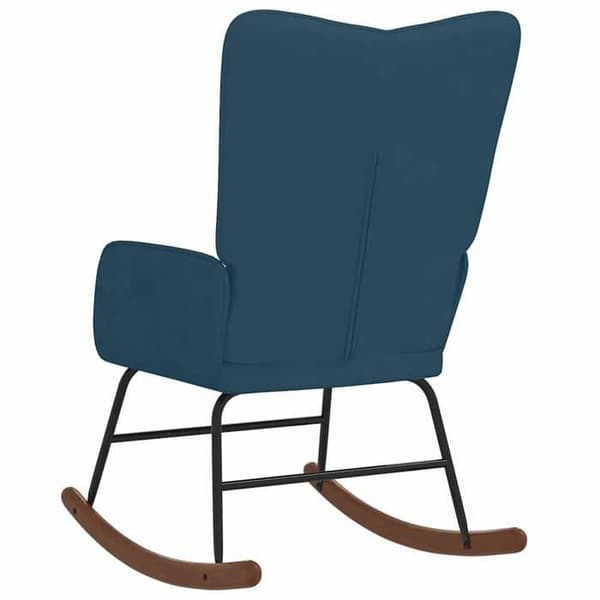 Maison Exclusive - Blå Sammet Gungstol