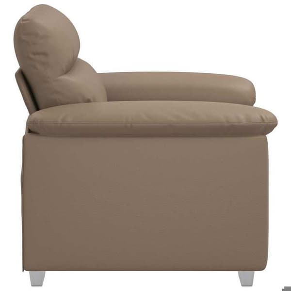 Maison Exclusive - Cappuccino lænestol 100x81x84 cm i kunstlæder