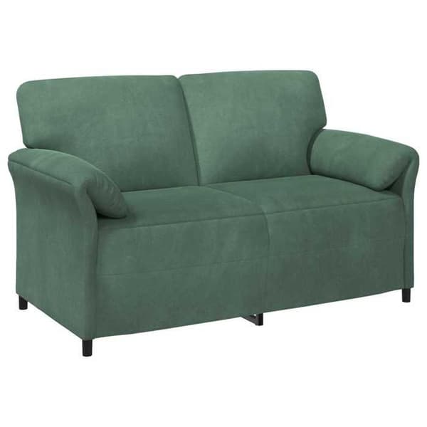 Maison Exclusive - Sofa 2 pladser Grøn Hav Velour