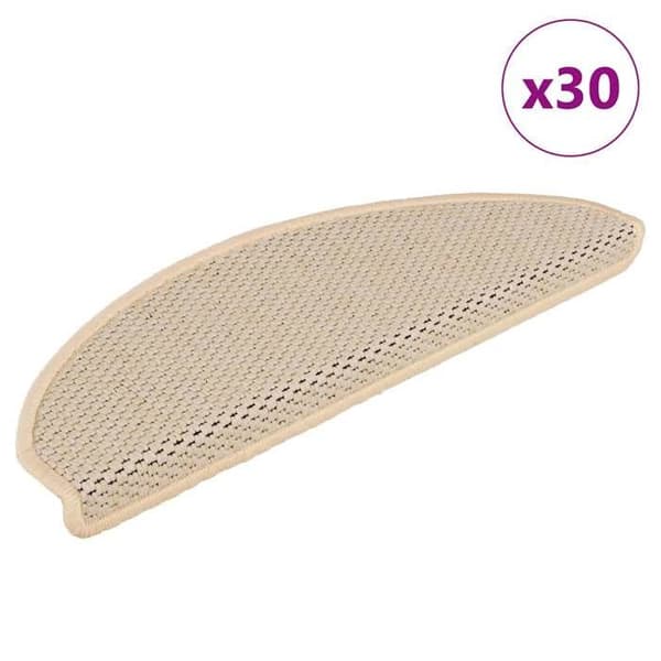 Maison Exclusive - Selvklæbende trappetæpper 30 stk 65x21x4 cm berber