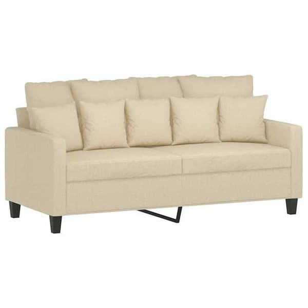 Maison Exclusive - 2-paikkainen sohva, kerma 140 cm kangas