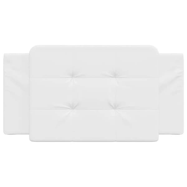 Maison Exclusive - Sänggavelkudde Zadar vit 100 cm konstläder Vit