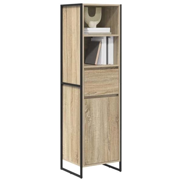 Maison Exclusive - Bibliotek Egetræ Sonoma 43 x 36 x 150,5 cm Ingeniørtræ