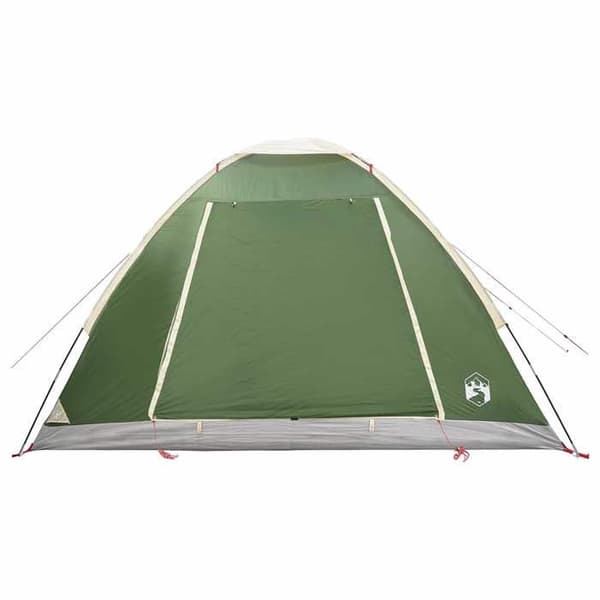 Maison Exclusive - Campingtelt til 4 personer Grøn Polyester og Stål