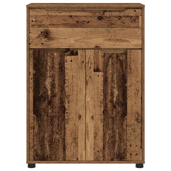 Maison Exclusive - Kylpyhuonekaappi Vanha Puu 72,5 x 36,5 x 100 cm