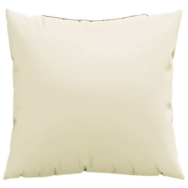 Maison Exclusive - Sofa puder sæt af 4 creme 40x40 cm stof