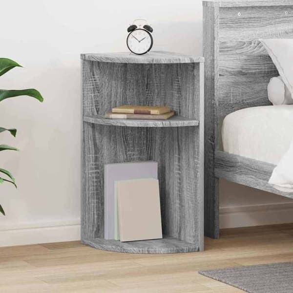 Maison Exclusive - Sidebord Grå Sonoma 29,6 x 29,6 x 60 cm
