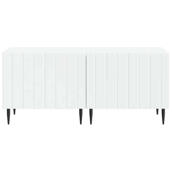 Maison Exclusive - TV Møbel Hvid Ingeniørtræ