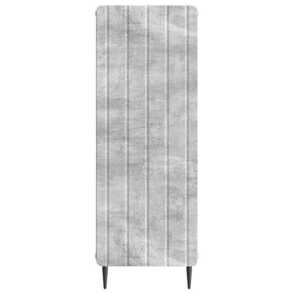 Maison Exclusive - Buffé Grå betong 34,5 x 33 x 92 cm Ingenjörsträ