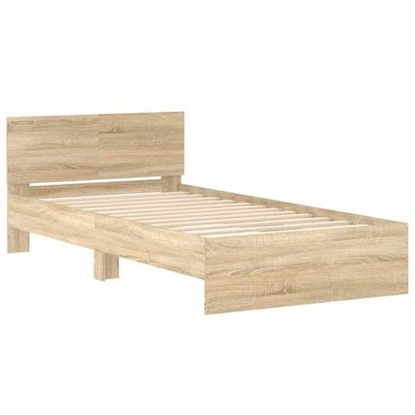Maison Exclusive - Sengestel uden madras med hovedgærde 100x200 cm