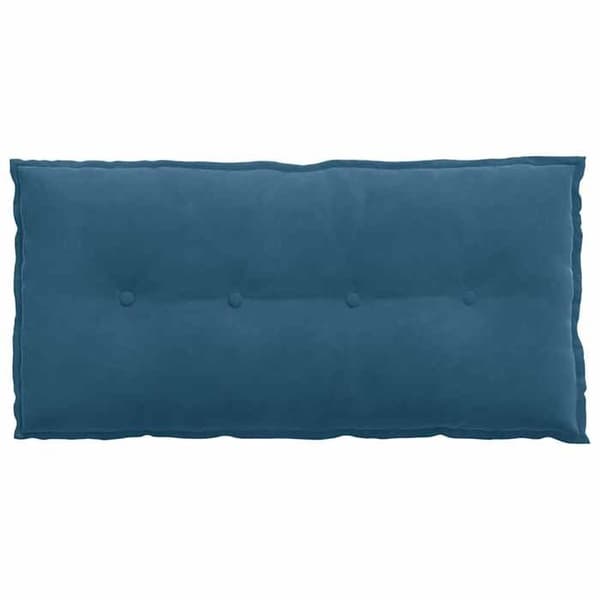 Maison Exclusive - Rygpude Blå 100 x 50 cm Velour