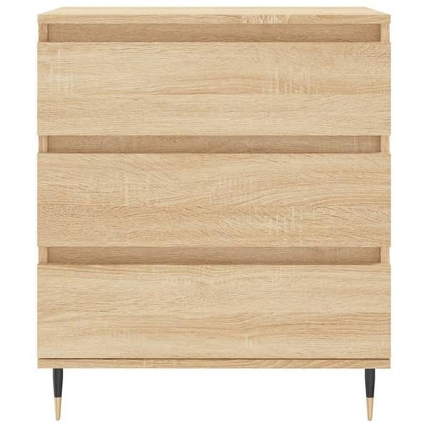 Maison Exclusive - Buffé Ek sonoma 60x35x70 cm Ingenjörsträ