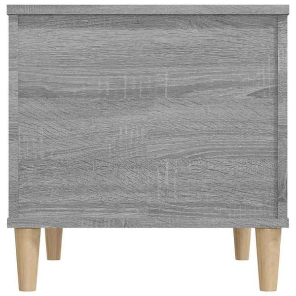 Soffbord - EXKLUSIV HEM - Sonoma - Höj- och sänkbart bord - Dold förvaring - Grå ingenjörsträ Sonoma grå