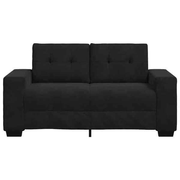 Maison Exclusive - Sort sofa 160x77x82 cm i velour