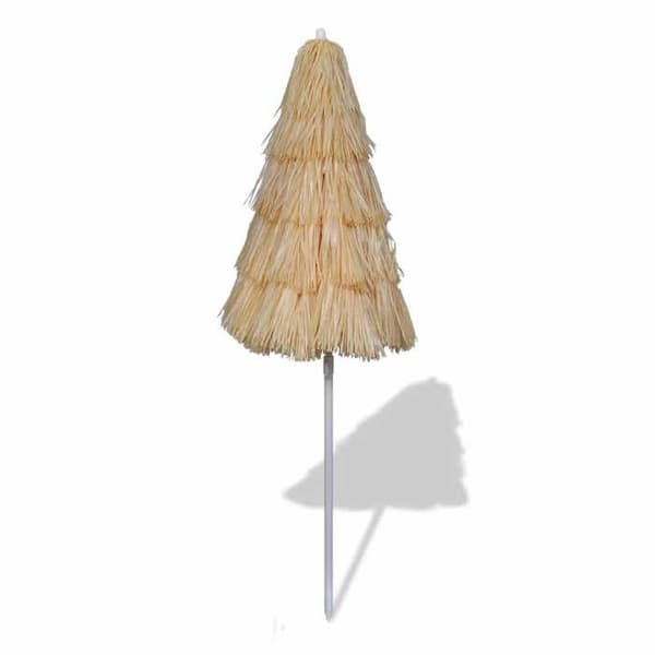 Maison Exclusive - Lutande strandparasol i Hawaii-stil