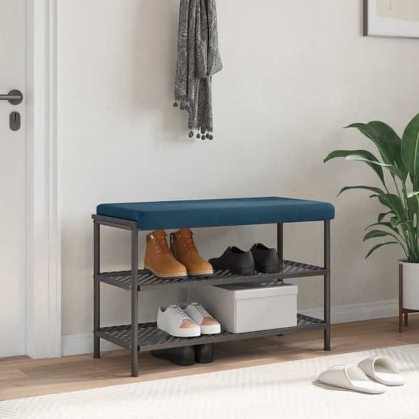 Maison Exclusive - Syvä sininen samettipenkki tyyny 35 cm
