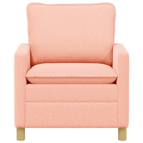 Maison Exclusive - Soffa Rosa 76 x 81 x 87,5 cm Tyg