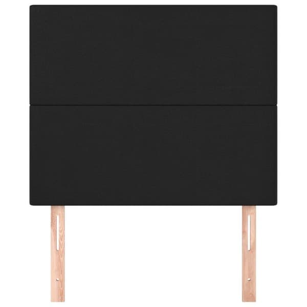 Maison Exclusive - Sort Hovedgærde 80x5x118/128 cm Simililæder Svart