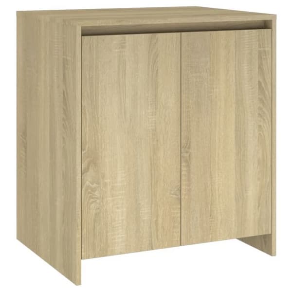 Maison Exclusive - Buffeter 2 stk Sonoma eg Ingeniørtræ