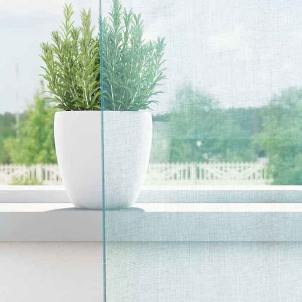 Verho - MAISON EXCLUSIVE - 2 kpl 140 x 140 cm - Turkoosi - Polyesteri - Patte Turkos