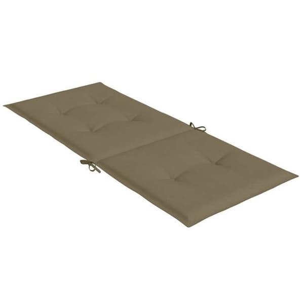 Maison Exclusive - Stolar med hög rygg, 6-pack, blandad taupe tyg