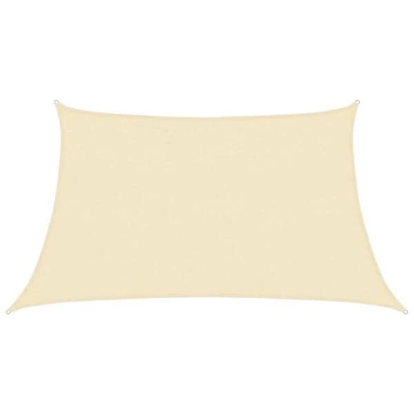 Maison Exclusive - Skuggväv 160 g/m² Kräm 3/4x2 m PEHD