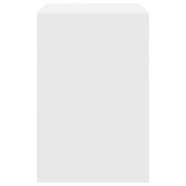 Maison Exclusive - Vitt skrivbord 90 x 50 x 76 cm