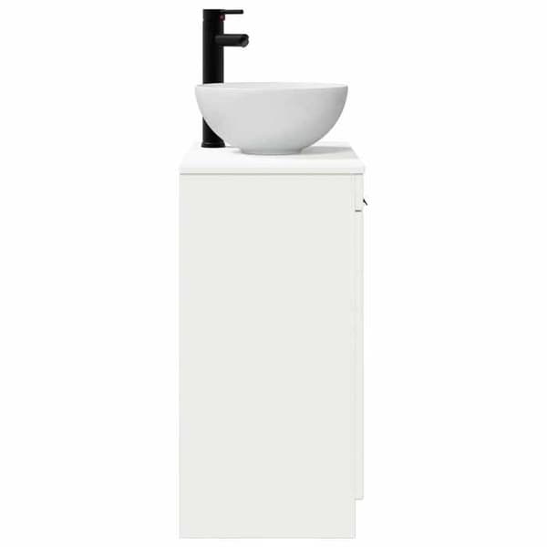 Maison Exclusive - Badeværelsesmøbel med hvid vask 54 x 35 x 83 cm