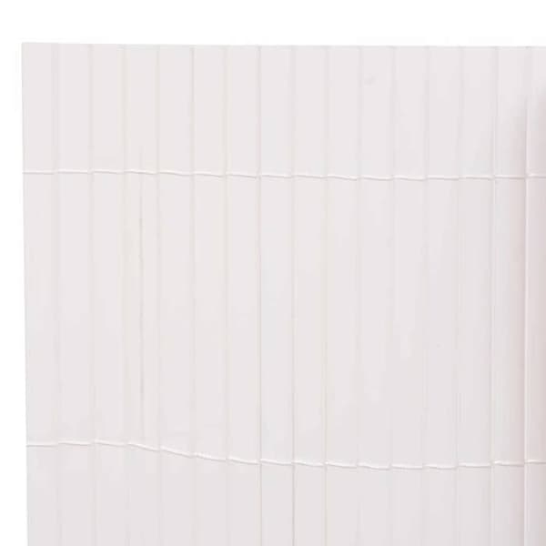 Maison Exclusive - Vit trädgårdsstängsel 150 x 500 cm PVC