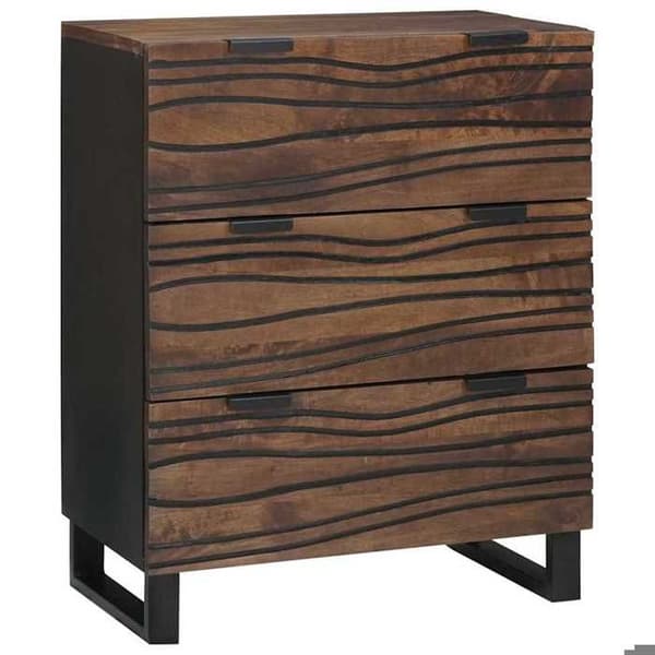 Maison Exclusive - Bufféset 2 delar Valnöt 120 x 33 x 75 cm Valnöt