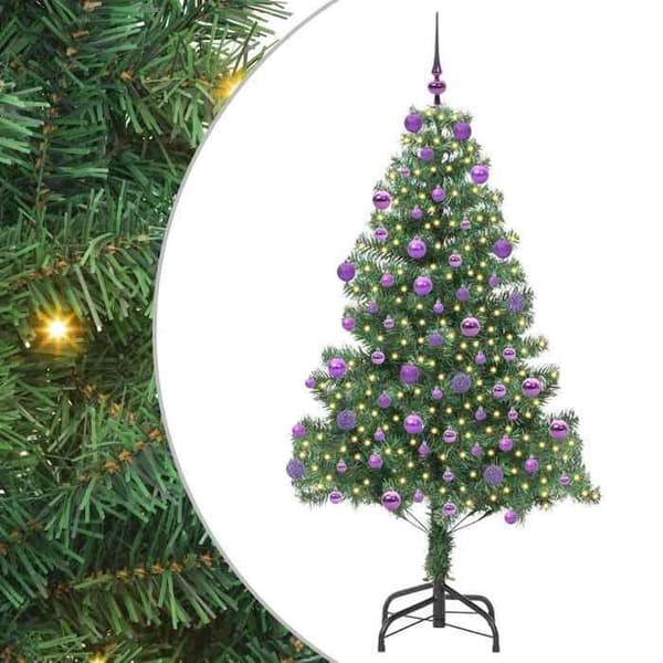 Maison Exclusive - Vihreä joulukuusi 180 cm PVC
