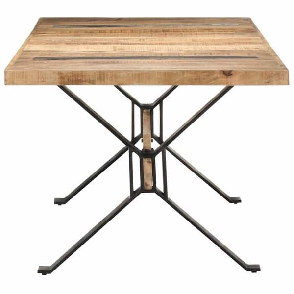 Maison Exclusive - Spisebord 180x90x76 cm Ubehandlet mangotræ
