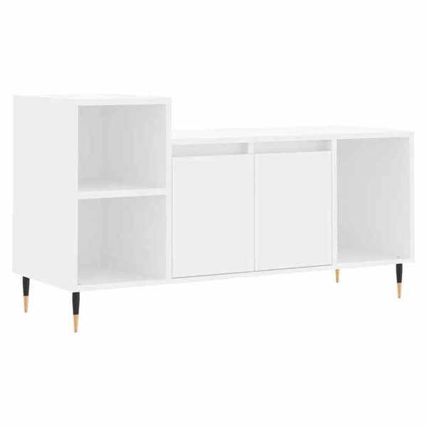 Maison Exclusive - TV-möbel Vit 100x35x55 cm Ingenjörsträ