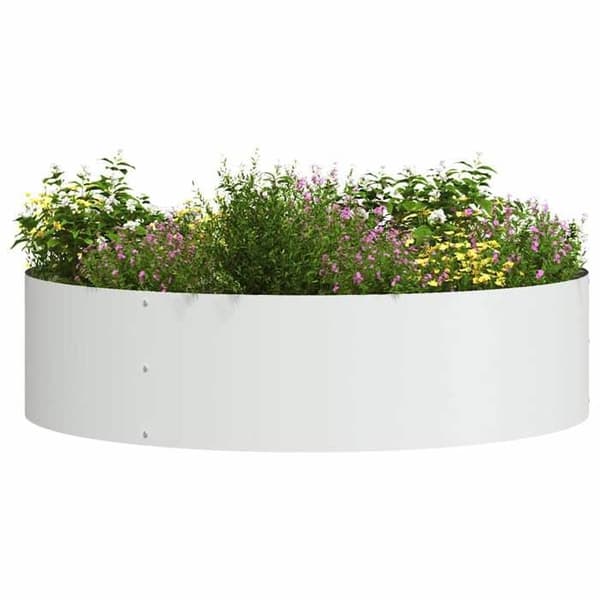 Maison Exclusive - Blomkruka 5 st Vit 80 x 80 x 20 cm