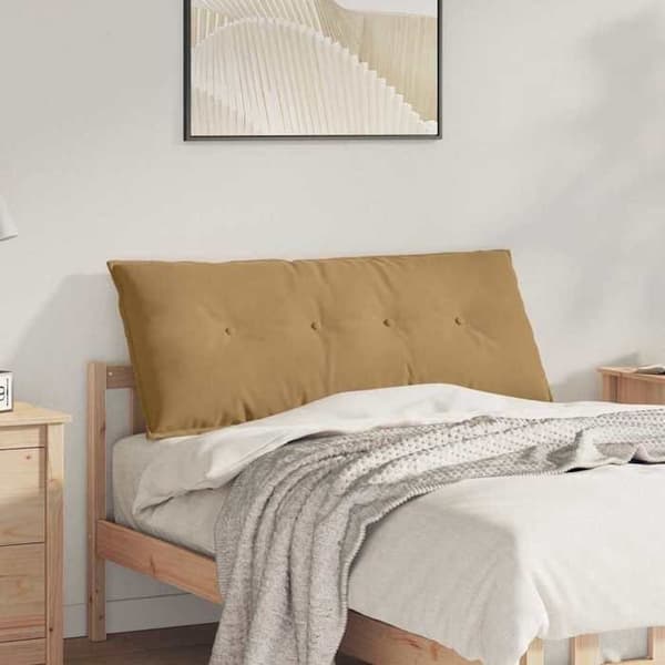Maison Exclusive - Rygpude Brun 120 x 50 cm Velour