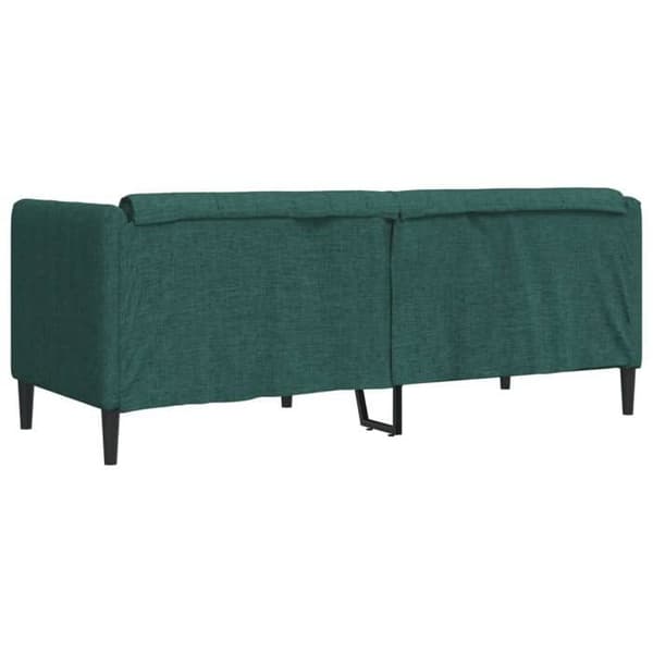 Maison Exclusive - Sofa 2 personer mørkegrøn stof