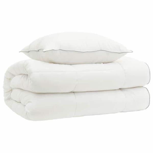 Maison Exclusive - Duvet- och kuddset 2 pc 152x203 cm 4 säsonger