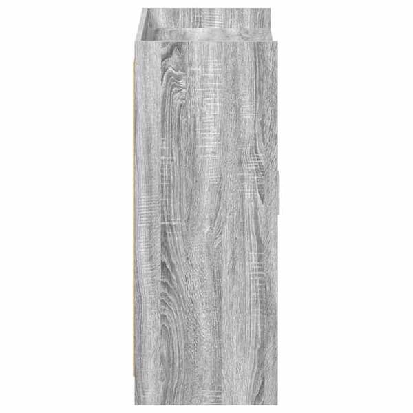 Maison Exclusive - Skoskåp med dörr Sonoma grå 73,5 x 36 x 92 cm