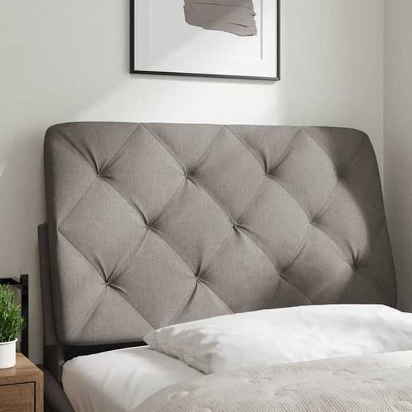 Päätytyyny - MAISON EXCLUSIVE - 80 cm - Taupe - Polyesteri - Polypropeenikuitu täyte Mol