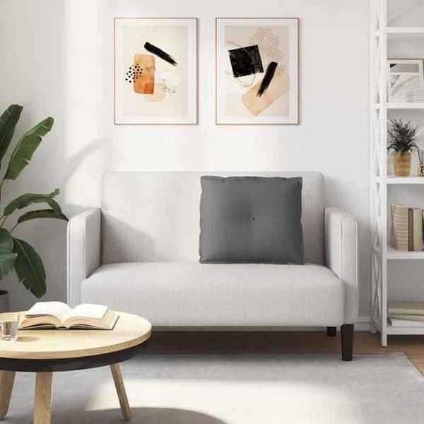 Maison Exclusive - Mørkegrå rygpude 60 x 19 x 50 cm stof