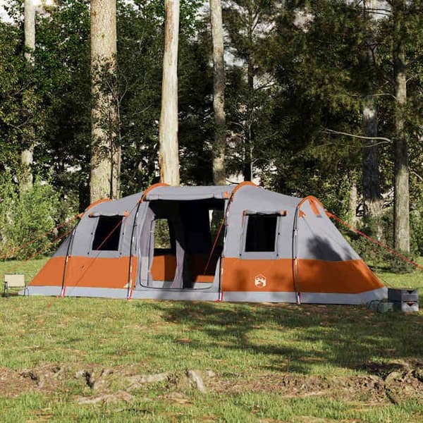 Maison Exclusive - Perheelle tarkoitettu tunneliteltta 6 hengelle, harmaa, vedenpitävä