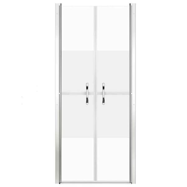 Maison Exclusive - Duschdörr ESG halvmatta 71x190 cm