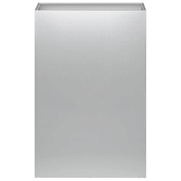 Maison Exclusive - Trädgårdskrukor 2 st Silver 40 x 30 x 75 cm
