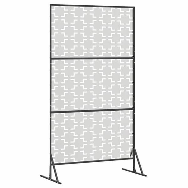 Maison Exclusive - Integritetsskärm 100 x 50 x 180 cm Rostfritt stål
