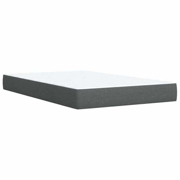 Sängsoffa - MAISON EXCLUSIVE - 120 x 200 cm - Mörkgrå - Lyftbar förvaring - Madrass ingår Mörkgrå