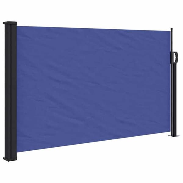 Maison Exclusive - Fällbart sidotak blått 120x600 cm