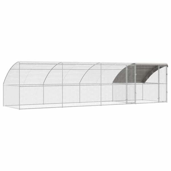 Kasser & bure - MAISON EXCLUSIVE - 800 x 200 x 200 cm - Sølv - Stål og PE - 4 dele Silver