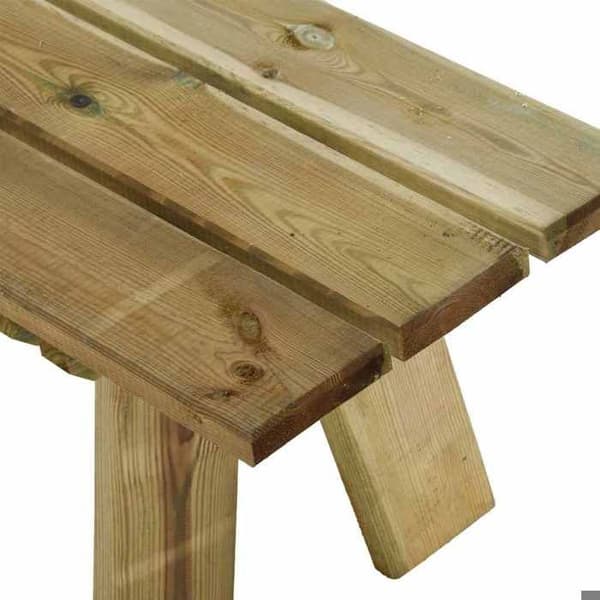 Maison Exclusive - 220 cm puusta valmistettu impregnoitu puutarhapenkki