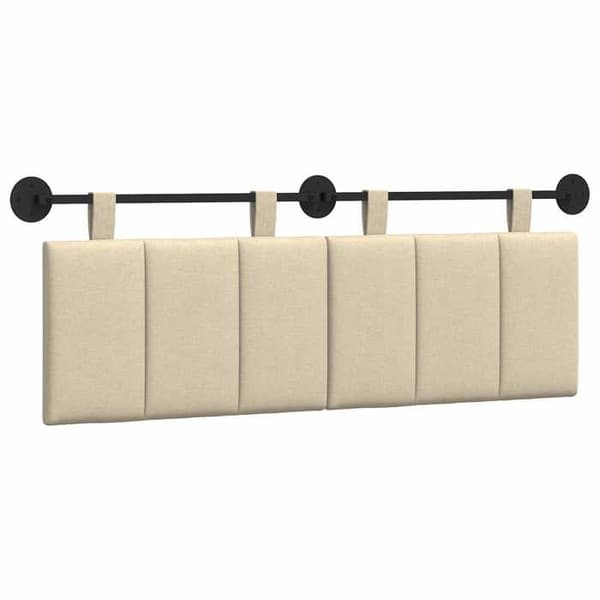 Maison Exclusive - Hängande sänggavel Creme tyg